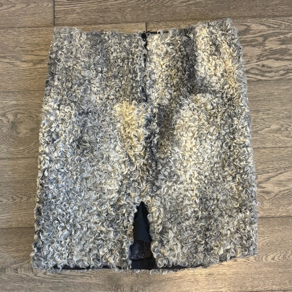 Rare Vintage Curly Mongolian Lamb Fur Skirt - Picture 11 of 11